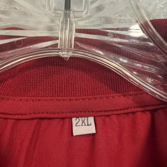 FKEEP Women’s Tennis Golf Dress 2XL Burgundy Athletic Zipper with Shorts NWT - Picture 4 of 12
